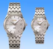 2004 fashion accessory trend distributors online supply pure silvery round face watch set with the some color band. Simple, but elegant, perfect for eaery occassion!