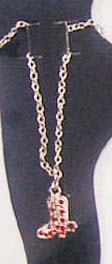 Direct import  fashion accesory suppliers online wholesale red beaded pattern decor fashion chain anklet. Perfect for every occassion!