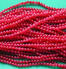 Precious gem stone bead jewelry accesory wholesale online offering smooth finishing genuine red coral stone rounded bead. Coral stone is the emotional foundation which protects and strengthens one's emotional foundation. 