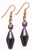 Hematite magnetic jewelry collection onlinw supply fashion hematite beads earring with glod plated fish hook for convenience closure. Charm your body and spirit with this beautifully crafted hematite earring while enhancing your attraction level. 