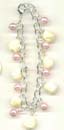 Gift for beads lovers catalog wholesale supply multi color beaded fashion chain anklet. 
