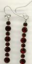 Designers jewelry wholesale online catalog manufacturing multi redbeads dangle fashion earring with fish hook